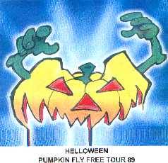 Helloween : Pumpkin Fly Free Tour 89